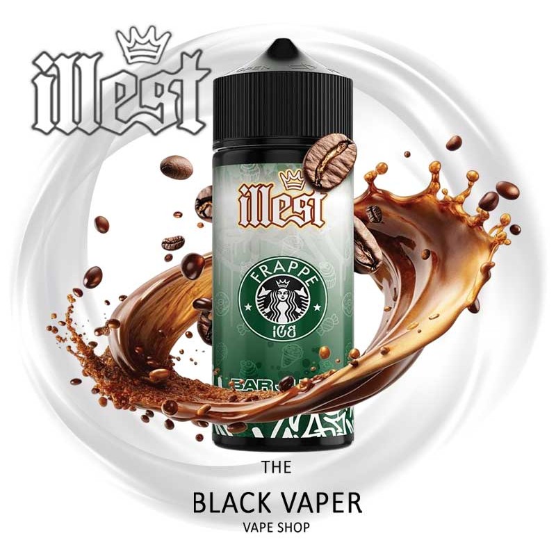 Aroma Frappe Ice 30ml/120ml Longfill Illest - Café frío cremoso y toque helado