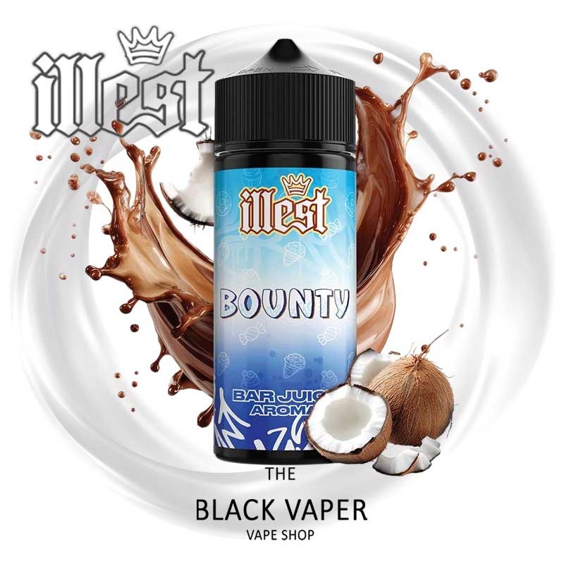 Aroma Bounty 30ml/120ml Longfill Illest - Coco cremoso y chocolate con leche
