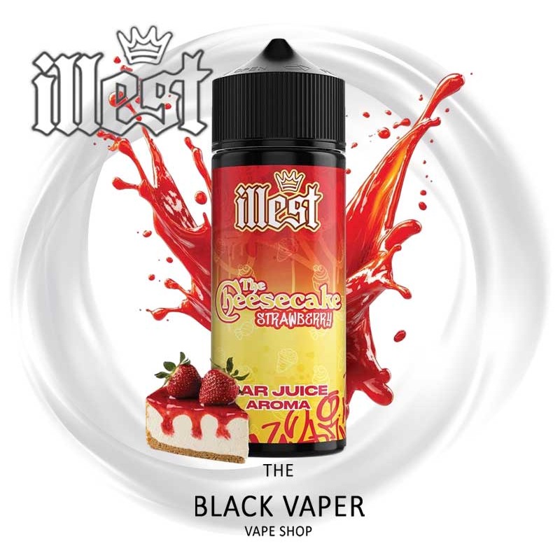 Aroma The Strawberry Cheesecake 30ml/120ml Illest - Tarta de queso, fresa y galleta