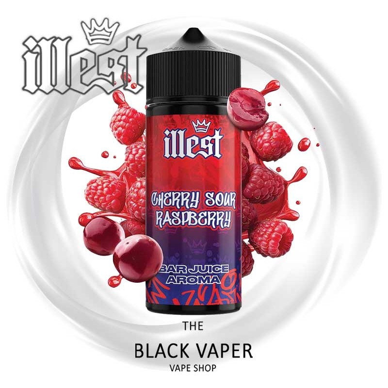 Aroma Cherry Sour Raspberry 30ml/120ml Illest - Cereza y frambuesa ácida