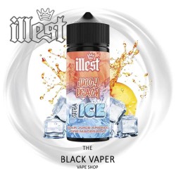 Aroma Juicy Peach Extra Ice 30ml/120ml Illest - Melocotón jugoso y efecto helado