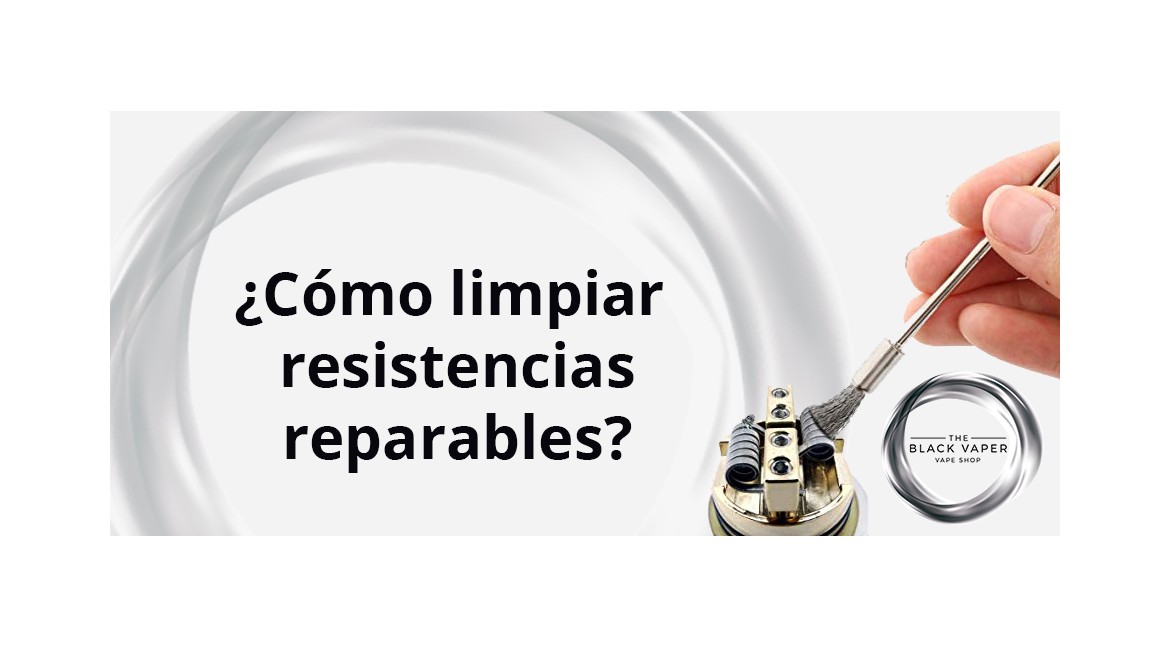 Cómo limpiar correctamente nuestras resistencias reparables.